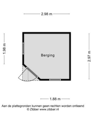 Hollandse Hout 119,  Lelystad - plattegrond